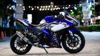 สติ๊กเกอร์ Full Body Yamaha YZF R3 ลาย HP4 (โมเดลเก่า)