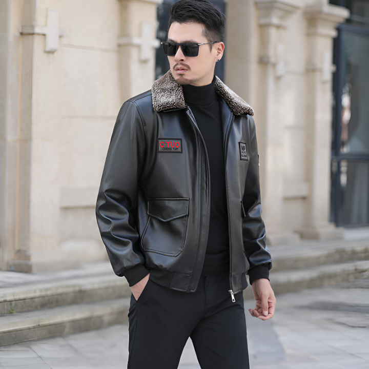 Leather jacket sale lazada