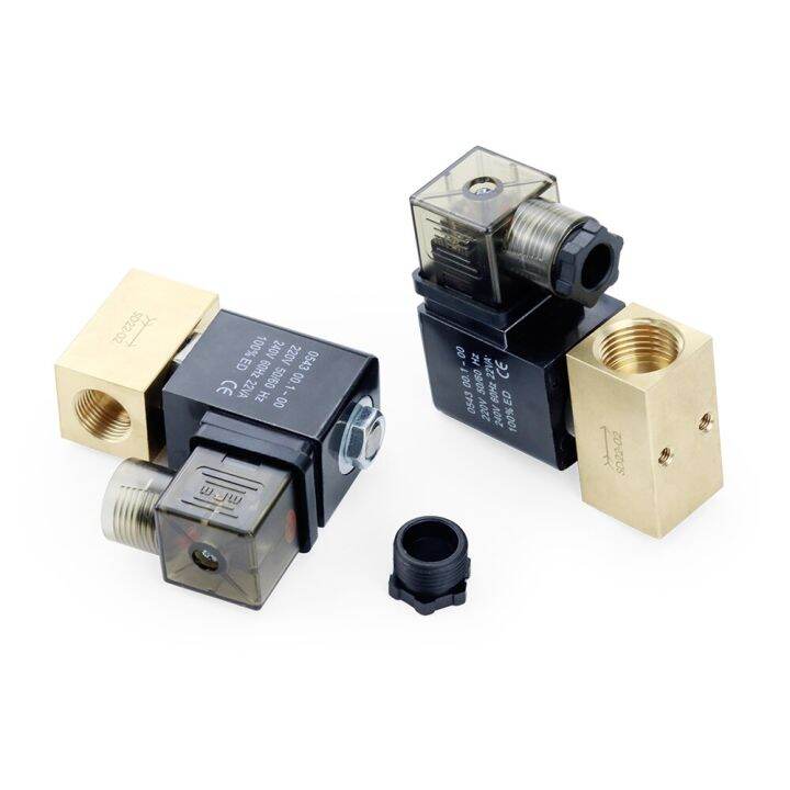 1-4-3-8-1-2-bsp-แรงดันสูงปกติจะปิดวาล์วน้ำไฟฟ้าทองเหลือง-dn8-80bar-jt22-02-12v-24v-220v-สำหรับอากาศน้ำและน้ำมัน
