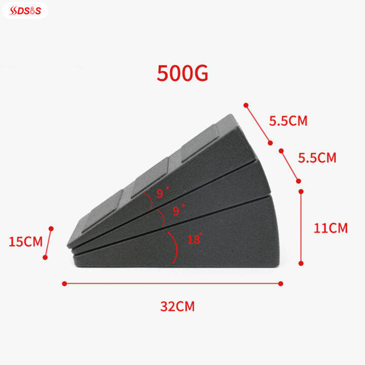 2-in-1 Slant Board Calf Stretcher Foldable Squats Slant Board Non-slip