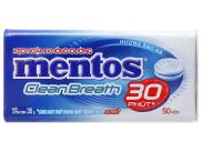 Kẹo ngậm không đường hương bạc hà Mentos hộp 35g