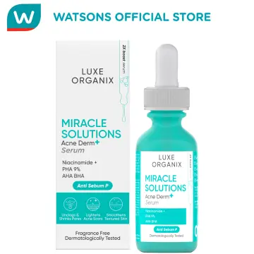 LUXE ORGANIX, Luxe Organix Miracle Solutions Acne Derm + Gel Cleanser 150g