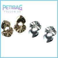 PETIBAG 6 Pairs รูปหัวใจ ต่างหูยกกระชับ รูปทรงผีเสื้อ มงกุฎมงกุฎดอกไม้ ปรับได้ปรับได้ อุปกรณ์เสริมเสริม โลหะผสมอัลลอยด์ ต่างหูหลังปลอดภัย สำหรับเครื่องประดับต่างหู