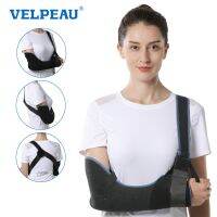 VELPEAU สายคล้องเฝือกสำหรับการแตกหักหรือการเคลื่อนที่ที่รองไหล่แขนทำให้เคลื่อนที่ไม่ได้สำหรับการนอนหลับและสะดวกสบายทั่วไป