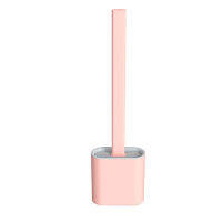 Wall Mounted Toilet Brush Silicone Hanging Holder Cute Toilet Brush Modern Hygienic Cleaning Accessori Bagno Bath Items DE50MT