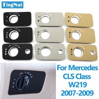 Car Interior Door Headlight Switch Panel Cover Trim Replacement For Mercedes Benz W219 CLS Class 300 350 500 2007-2009