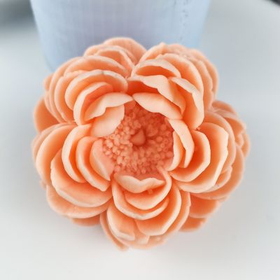 3D Flowers Rose Shape Silicone Mold Cake Chocolate Candle Soap Mould DIY Aromatherarpy Household Decoration Craft Tools
