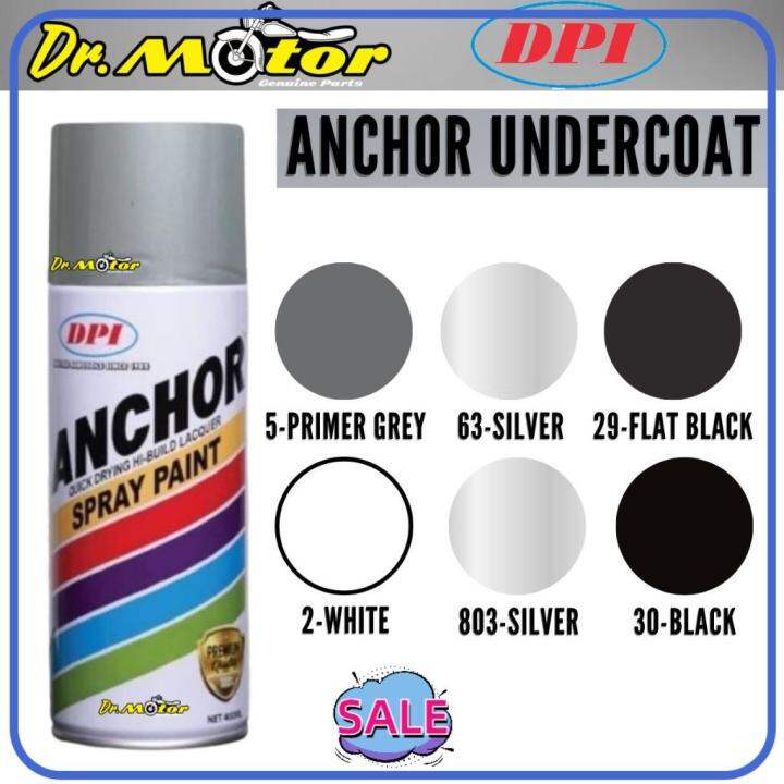 ⭐ [100 SEALED] ⭐ ANCHOR PRIMER GREY 5 GRAY UNDERCOAT SILVER 63 Spray CAT Anti Rust ANTIRUST