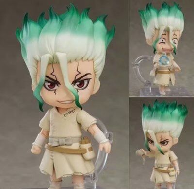 Yun Xiangshe Q Edition Nendoroid 1262 Nestone Era Ishigami Qiankong เปลี่ยนใบหน้าตุ๊กตาทำมือ【】