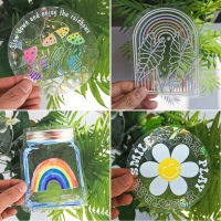 Rainbow Maker Prism ฟิล์มหน้าต่าง3D สติ๊กเกอร์ติดผนัง Sun Catcher ฟิล์ม PVC หน้าแรกตกแต่งห้องนอน Light Catcher สติกเกอร์หน้าต่าง