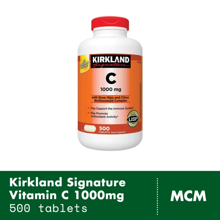 Kirkland Vitamin C with Rose Hips and Citrus Bioflavonoid Complex (1000