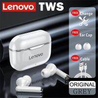 Lenovo Lp1หูฟังไร้สายบลูทูธ Tws 5.0เบสคู่ลดเสียงสเตอริโอได้300Mah