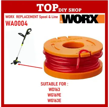 Worx ORIGINAL WA0004 Replacement Spool Line for Worx