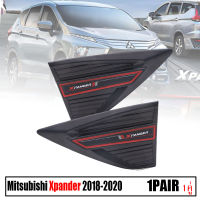 แก้มประตู แก้มเสริม แก้มข้างประตู  สำหรับ Mitsubishi Xpander มิตซูบิชิ เอ็กซ์แพนเดอร์  SUV ปี 2018-2020 สีดำด้าน+แดง  2 ชิ้น