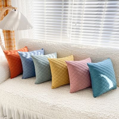 hot！【DT】☼ஐ►  Throw Cover Soft Cushion for Sofa Bedroom Car 45x45cm Pillowcase
