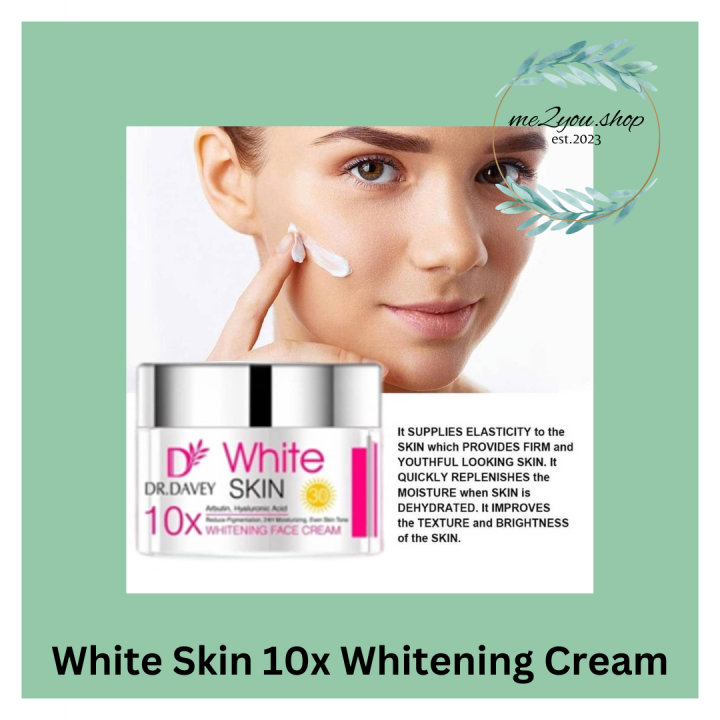 Authentic and Effective Dr.Davey White Skin 10x Whitening Face Cream ...