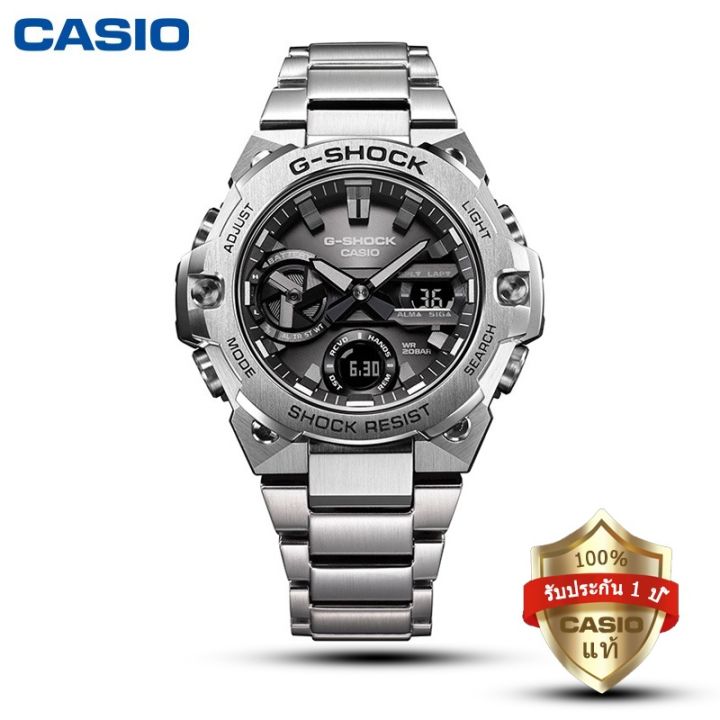 casio-พลังงานแสงอาทิตย์ไฟฟ้ากันน้ำนาฬิกา-ไต้หวัน-gst-b400d-1a