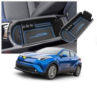 ♞ for Toyota C-HR AX10 AX50 2017 2018 2019 2020 2021 C HR CHR Car Central Armrest Storage Box Center Console Organizer Accessories