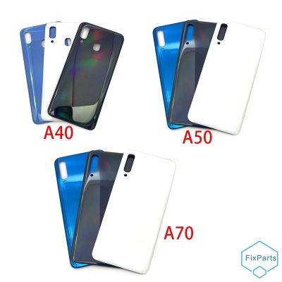 Back Cover Glass Rear Door Phone Housing Case Replacement With Glue For Samsung Galaxy A40 A50 A70 A405F A505F A705F