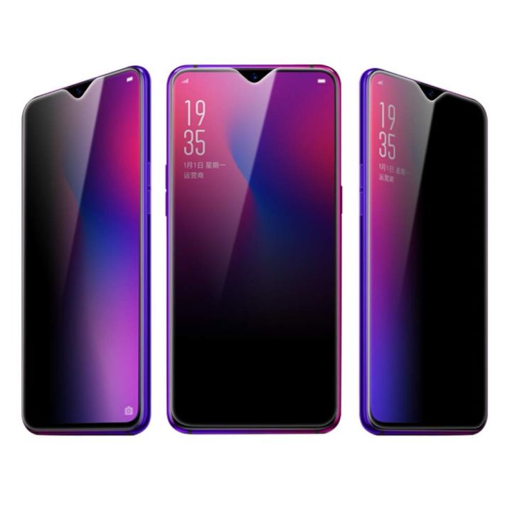 สำหรับoppo-a9-2020-oppo-a5-2020-oppo-r17-pro-oppo-r11s-oppo-r15-oppo-reno-2f-oppo-a92-ฟิล์มกระจกiphone-xพร้อมprivacyกระจกปกป้องหน้าจอ