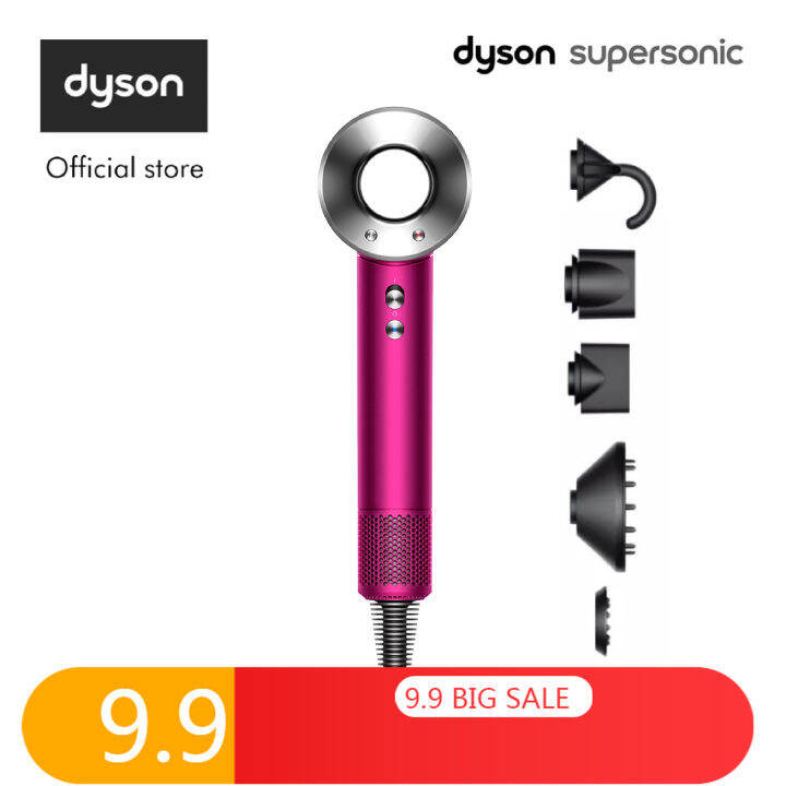 【Genuine Set】Dyson Supersonic ™ Hair Dryer with Flyaway attachment Lazada