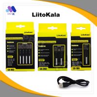 LiitoKala Lii-100 Lii-202 Lii-402 1.2V 3.7V 3.2V 3.85V AA AAA 18650 26700 21700 18350 26650 10440 14500 16340แบตเตอรี่ Charger