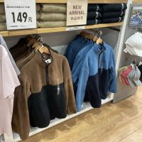 UNIQLO รุ่นคู่! ห้องลองเสื้อคุณกลับบ้าน! เสื้อสเวตเชิ้ตแขนยาวแบบสวมหัว,เสื้อ FX441257 21ฤดูใบไม้ร่วงและฤดูหนาวผ้าฟลีซ