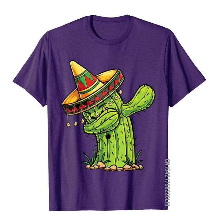 dabbing-cactus-t-shirt-cinco-de-mayo-boys-kids-men-mexican-design-cotton-men-tops-shirts-europe-prevalent-t-shirts