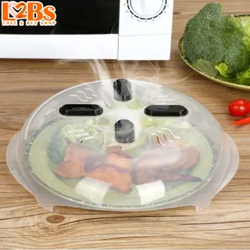 Microwave Plate Cover With Magnet,2pcs Microwave Cover Hover