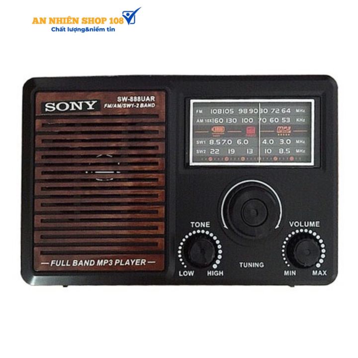 ĐÀI RADIO FM AM THẺ NHỚ USB WS 888 