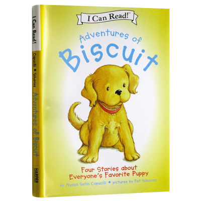 Collins biscuit dog 4 stories collection English Original Adventures of biscuit early childhood enlightenment