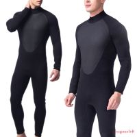 Men Full Bodysuit Wetsuit 3mm Diving Suit Stretchy Swimming Surfing Snorkeling