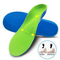 เด็ก Arch Support Orthopedic Insoles เท้าแบน Cubitus Varus Ox ขา Plantillas Correction Sole Cushion แทรกรองเท้า Pad