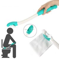 Long Handle Reach Comfort Bottom Wiper Self Wipe Assist Holder Toilet Paper Tissue Grip Self Wipe Aid Motion Assistance