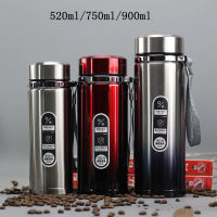 900ML Thermos Mug Flask High Capacity Stainless Steel Tumbler Insulated Water Bottle Portable Vacuum Flask For Tea Travle Mugs