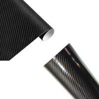 Carbon Fiber Car Film Carbon Fiber Vinyl Wrap For Cars Carbon Fiber Stickers And Decals 3D / 6D Car Decorative Sticker With Air Release Technology high grade