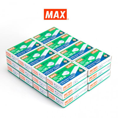 MAXแม็กซ์ ลวดเย็บกระดาษ NO.35-1M (26/6) 1000 ลวด/กล่อง (แพ็คX24)