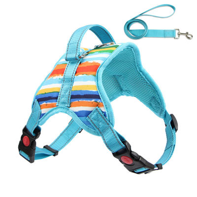 Dogs Harness Vest and Leash Adjustable Cat Dog Safety Chest Strap Collar for Small Medium Large Dog Training Walking Harness