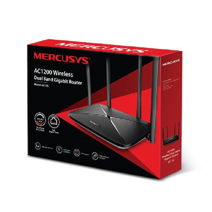 โปรโมชั่น-hot-mercusys-ac12g-ไวเรสเราเตอร์สำหรับบ้านหรือองค์กร-สุดคุ้ม-อุปกรณ์-เรา-เตอร์-เรา-เตอร์-ใส่-ซิ-ม-เรา-เตอร์-wifi-เร้า-เตอร์-5g