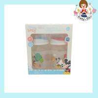 Babi care Disney baby ขวดนมคอกว้าง ขนาด 8 ออนซ์ 250 ml. แพค 2 ขวด ลาย Mickey Mouse