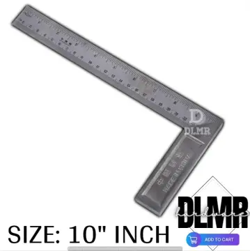 90 Degree Right Angle Ruler Stainless Steel Measurement Square Tool (30cm  or 50cm)(300mm*150mm)