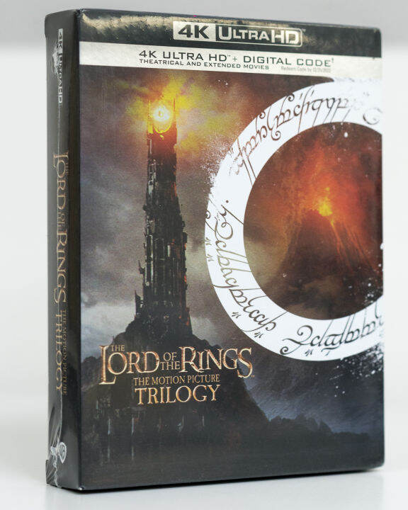 LOTR Lord of the Rings 4K Blu-ray (Theatrical and Extended Versions ...