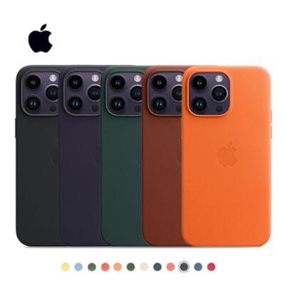 [Yellow peach flavor]เคสแม่เหล็กหนังแอปเปิ้ลที่เป็นต้นฉบับ Magsafe สำหรับ iPhone 13 14 14 12 Pro Max Plus Magasfe เคสสำหรับ iphone iPhone 14 12 13 Pro Max