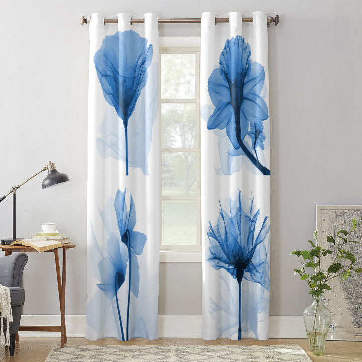 blue-transparent-flower-outdoor-curtain-for-garden-patio-curtains-bedroom-living-room-kitchen-bath-room-panel-drape