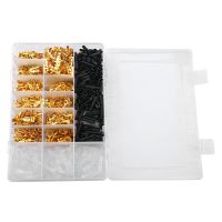 1050PCS Gold Crimp Terminals Cold Pressed Spring Inserts Terminals