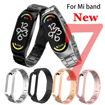 Bracelet for Xiaomi Mi Band 7 NFC Strap Sport milanese loop wristband  Miband7 smartwatch Replacement belt on mi band 5 4 3 6