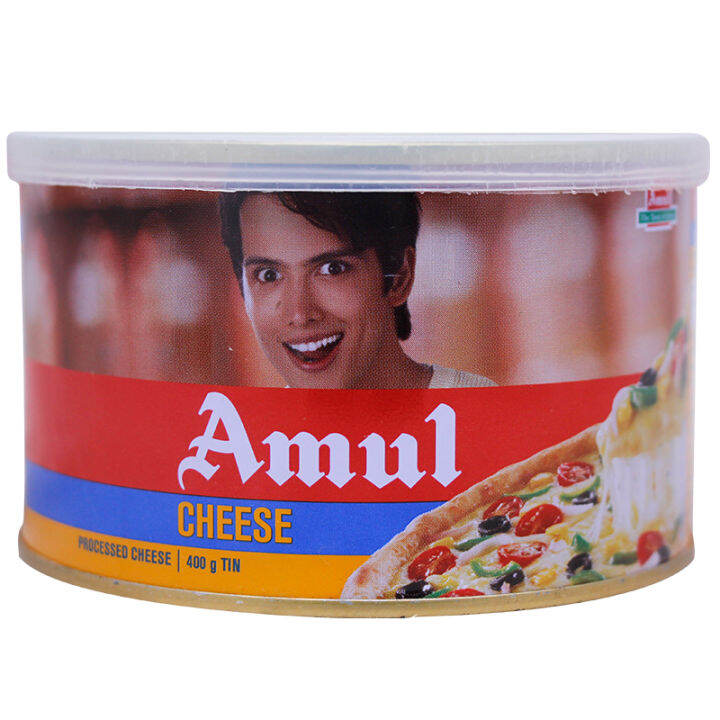 Amul Cheese Tin 400 GMS Lazada.co.th