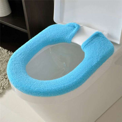Toilet Foot Pad Seat Cover Cap Toilet Seat Cover Bathroom Accessory Closestool Washable Soft Thicken Warmer Mat Cover Pad