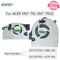 SZWXZY CPU ใหม่ + พัดลมเย็นการระบายความร้อน GPU สำหรับ ACER VN7-791 VN7-791G EG75070S1-C080-S9C หม้อน้ำ EG75070S1-C070-S9C Igdxch