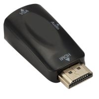 LBNDAC HDMI เป็น VGA HDMI เข้ากันได้กับตัวแปลง VGA สายอะแดปเตอร์ ตัวแปลงสัญญาณ ตัวแปลงสายเคเบิล VGA ไม่จำเป็นต้องตั้งค่า สายสัญญาณเสียง พีซีพีซีพีซี